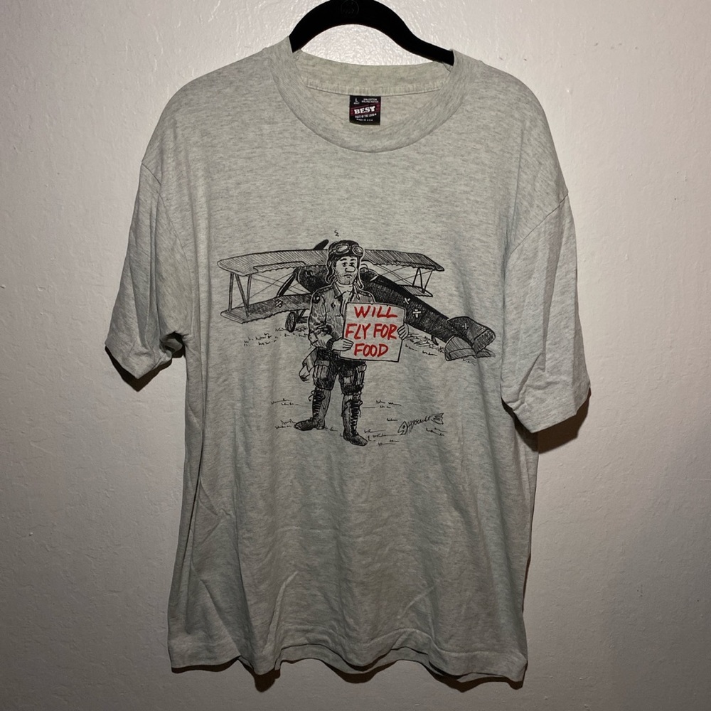 Will Fly for Food T-Shirt